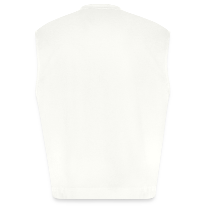 Heavyweight Oversized Organic Tank Top White