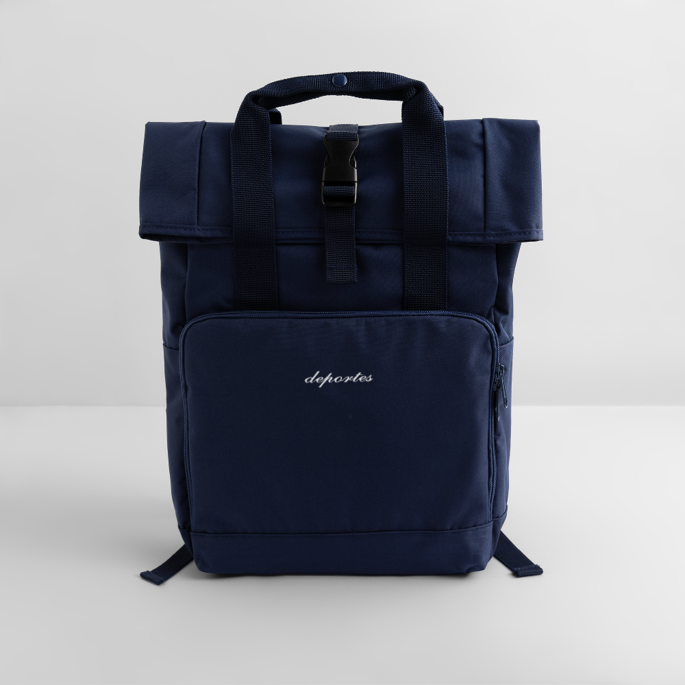 Rolltop Rucksack Marine - Navy