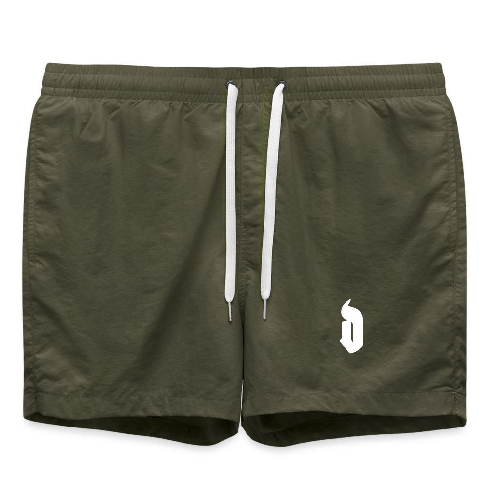 Badeshorts Khaki - Olive