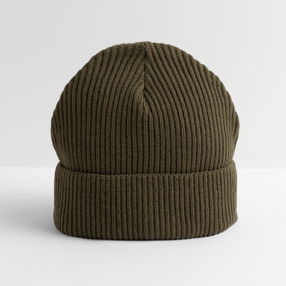 Beige  Bio FISHERMAN BEANIE - Khaki