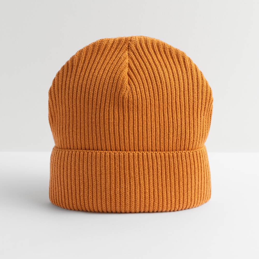 Orange  Bio FISHERMAN BEANIE - Herbstorange