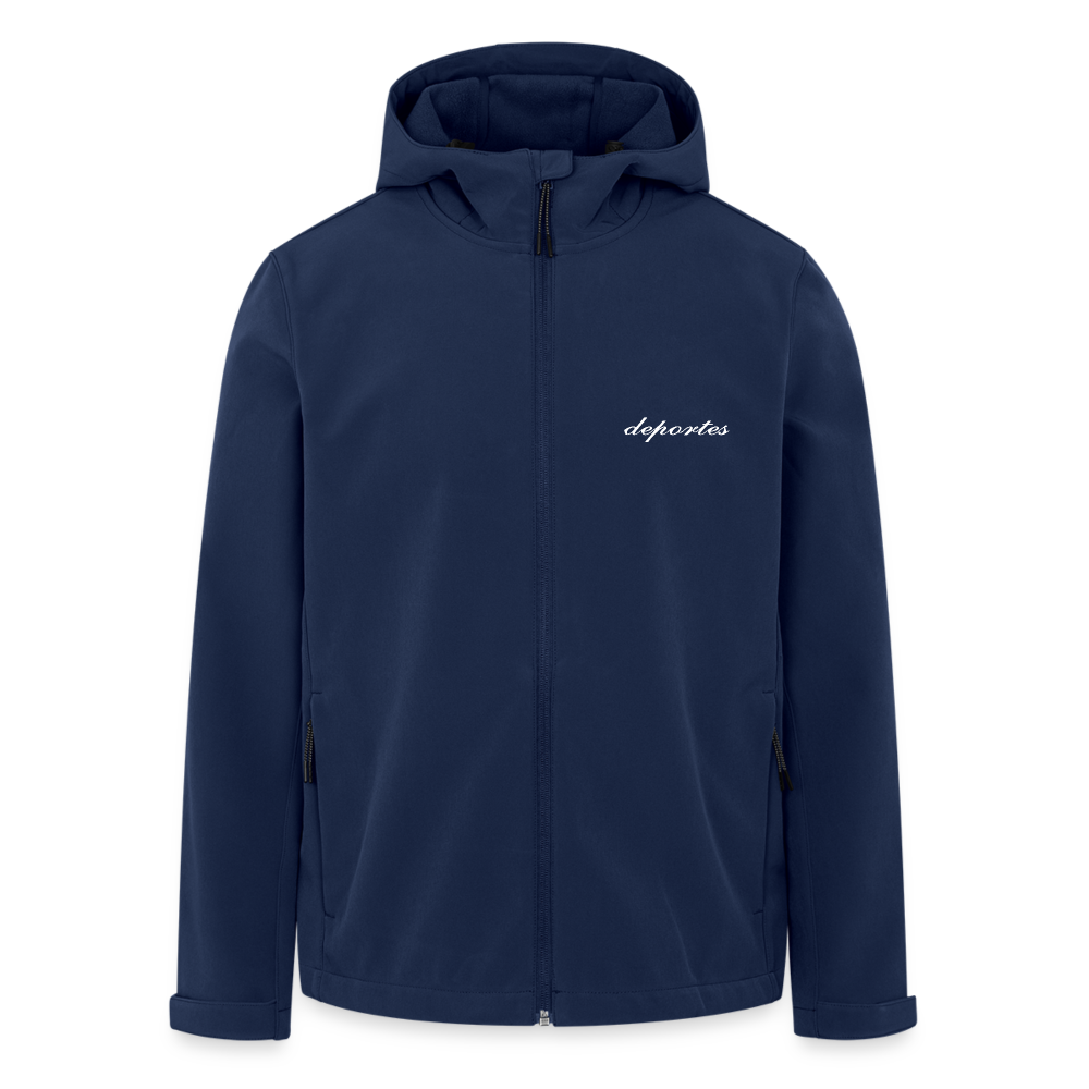 Recycled Softshell Jacke Discoverer Marine - Navy