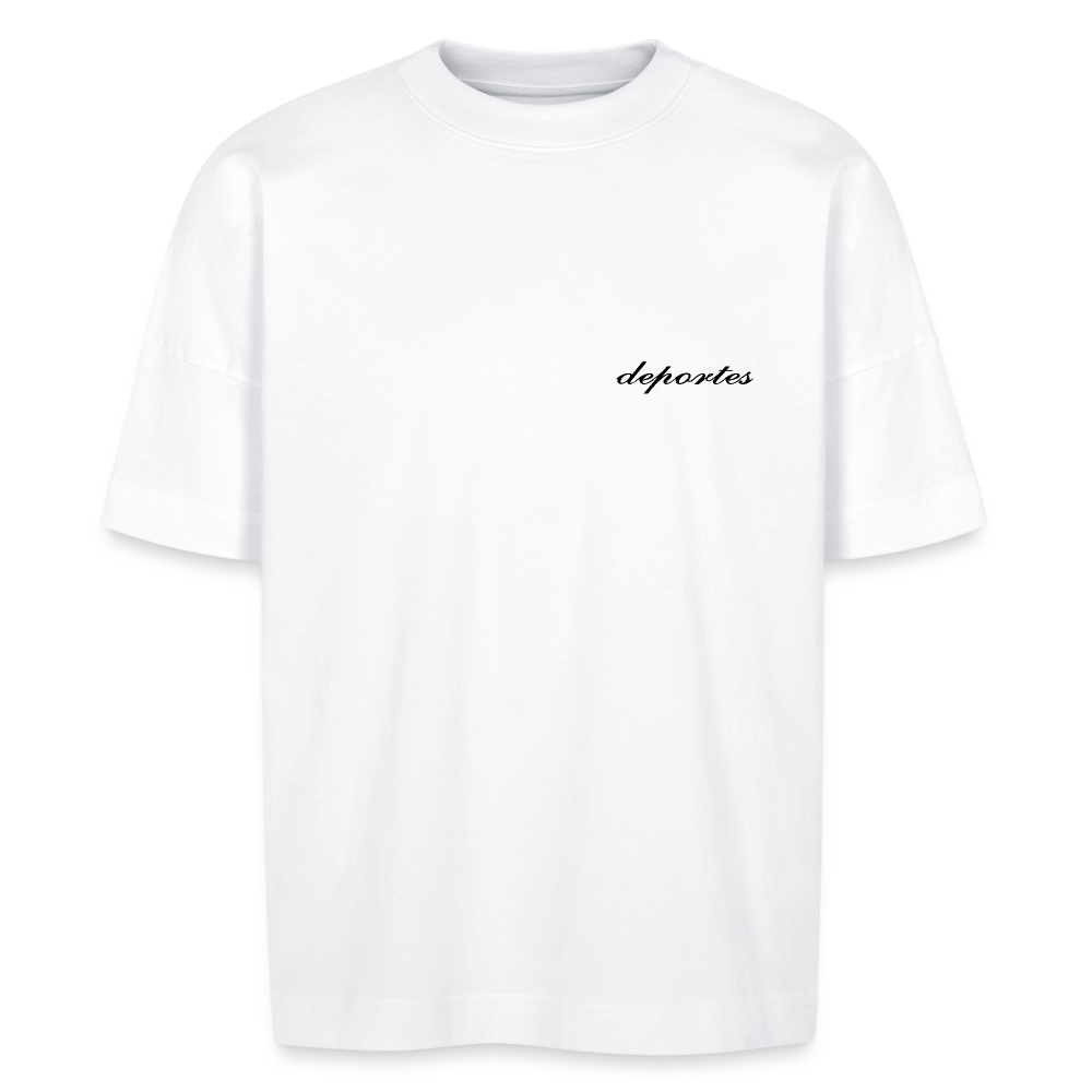 Oversize Bio-T-Shirt White - Weiß